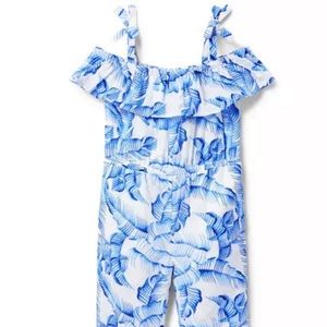 Janie and Jackie The Shades of Paradise Jumpsuit, girls size 8